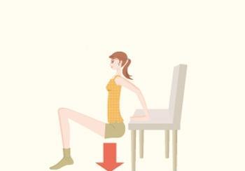 办公室坐在凳子上的减肥动作,办公室减肥操椅子