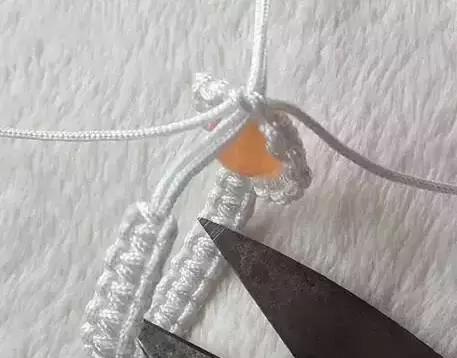 蝴蝶戒指编织教程慢动作用纸做,手绳戒指编织方法图解