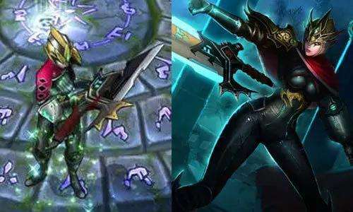 lol拳头设计的皮肤,lol原画与建模差距巨大的皮肤