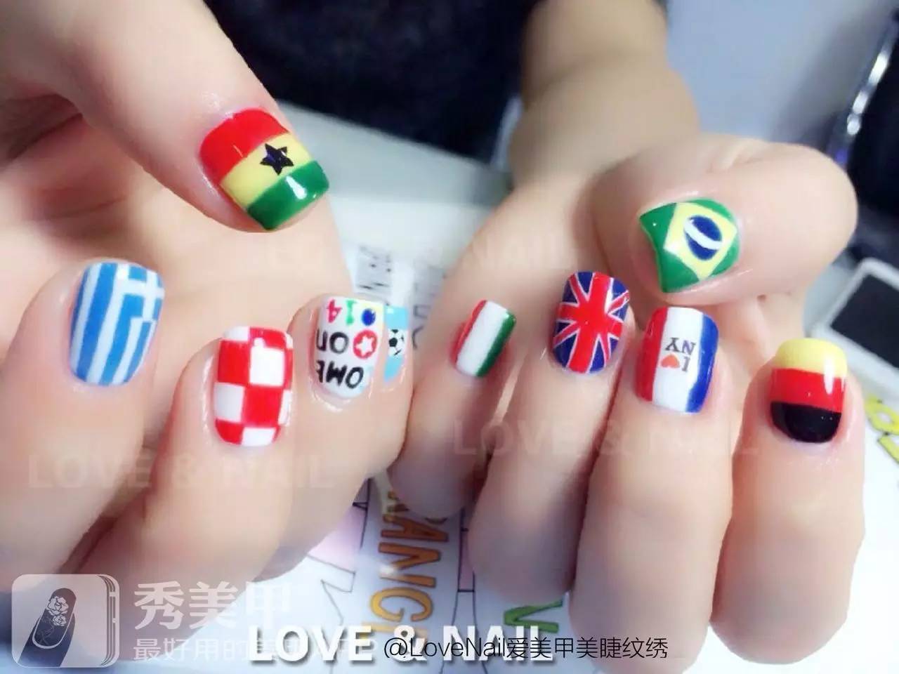 足球美甲视频,足球美甲葡萄牙