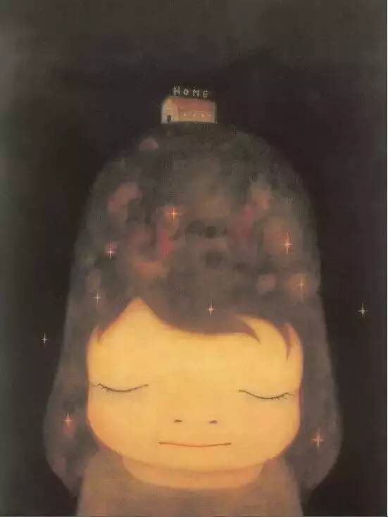 奈良美智真的是在用孤独治愈世界,奈良美智可爱