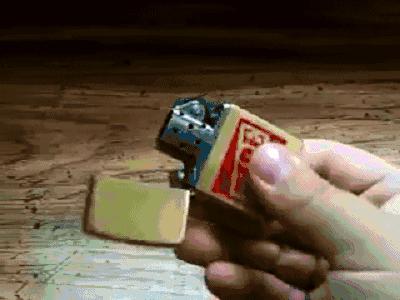 火到爆的玩法,火机花式玩法手指带火教学