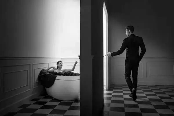 国外创意婚纱摄影作品,激发摄影师灵感的创意婚纱照