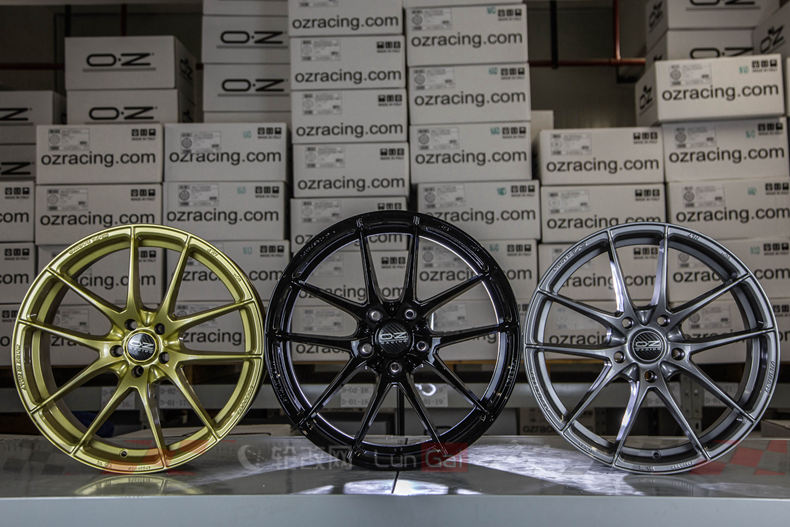 16寸经典五幅刀锋轮毂,五幅oz轮毂