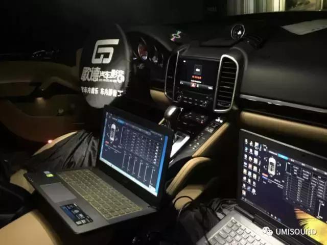 保时捷卡宴铂金版加装dsp功放,保时捷卡宴加装功放