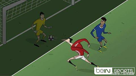 足球漫画：和平使者曼联的第9场平局与伊布的鼻子