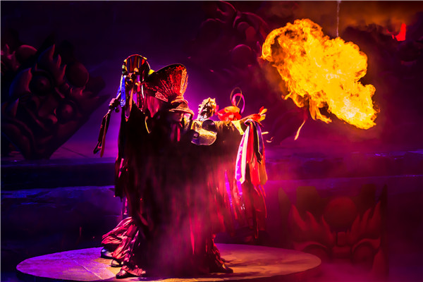 边城视频讲解,边城演出实景