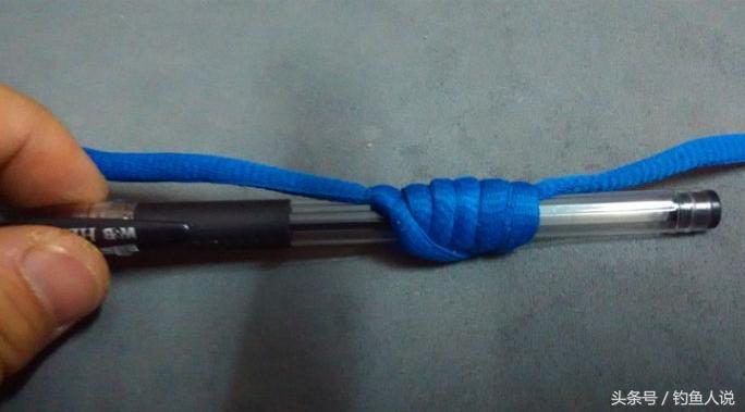 自己绑串钩钓鱼用的串钩教学,串钩钓鱼防缠绕的方法