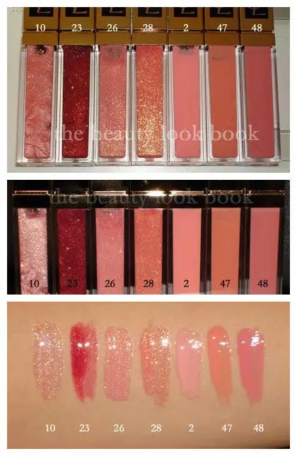 YSL口红史上最全的试色