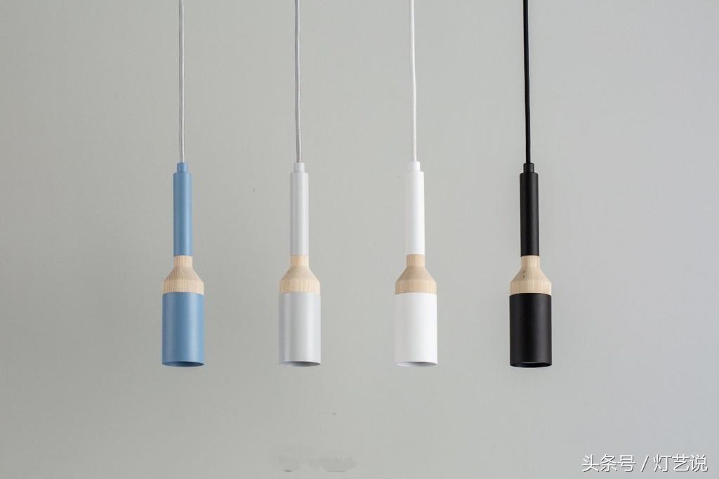 极简风格灯饰搭配真实效果,简约线性灯