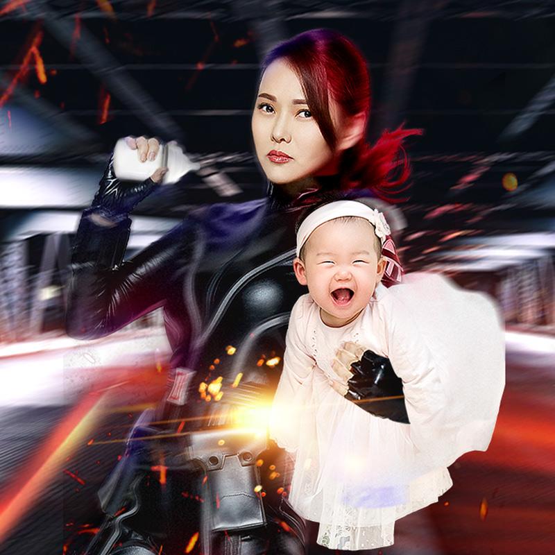 妈妈是超人带娃出去玩,妈妈是超人怎么带娃