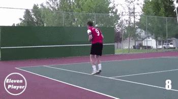 足球爱好者福利：十种练习射门的踢墙方法