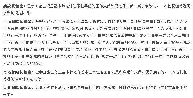 买了社保未到退休年龄就去世，别忘了有这“两金”可以领