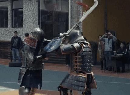 中国队首战世界杯,中国参加中世纪盔甲格斗锦标赛