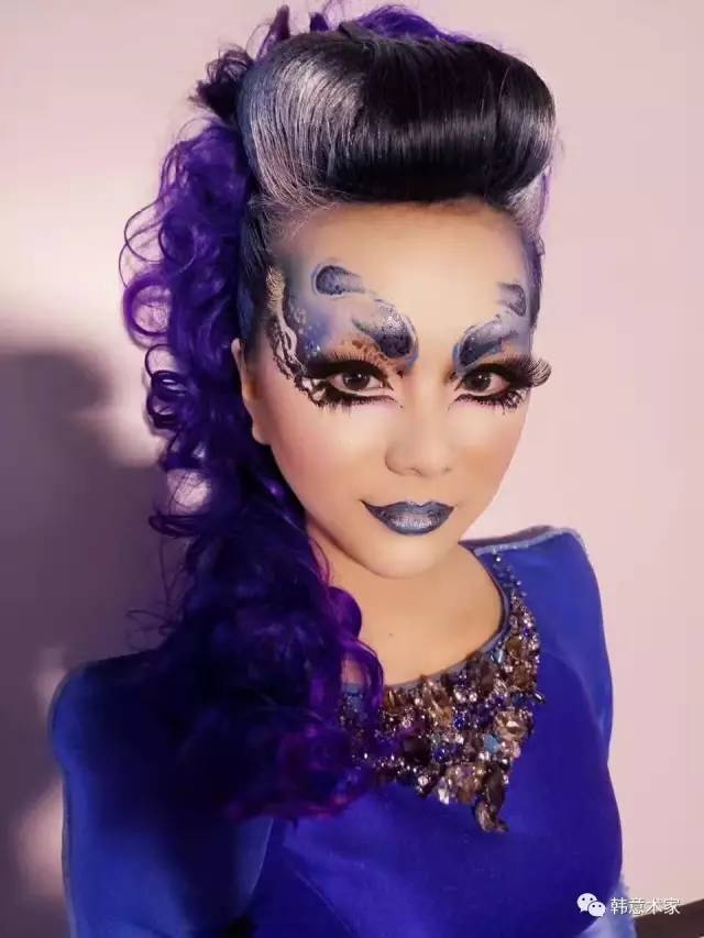 舞台妆的造型特点与技法,舞台妆彩绘基本功