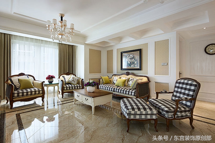 160㎡浪漫欧式时光印记给你一个有温度的家——西安