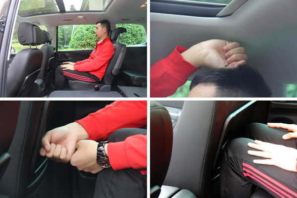 夏朗六座版座位能放平吗,夏朗6座第三排座椅