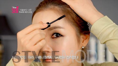 杨幂额头发际线,杨幂发际线教程