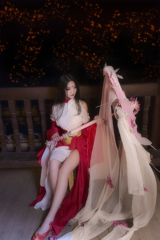 天涯明月刀手游cos,天涯明月刀cos山海观雾