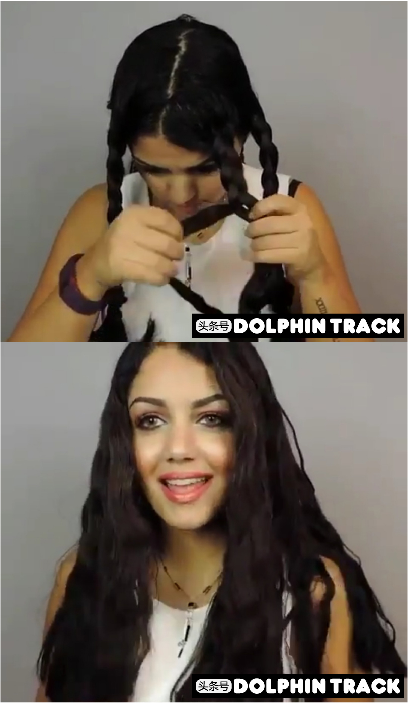 简直美呆了n款ins人气编发学起来,发型推荐长发编发ins