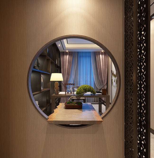 「西安」汇通太古城150㎡中式风格，大城小院里的传统情怀