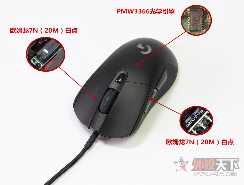 罗技g403鼠标滚轮上下跳,罗技g403hero鼠标测评