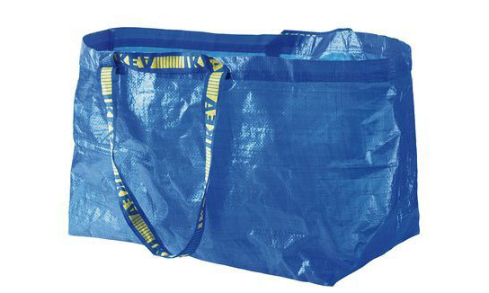 宜家蓝色小购物袋,类似宜家购物袋的奢侈品袋子