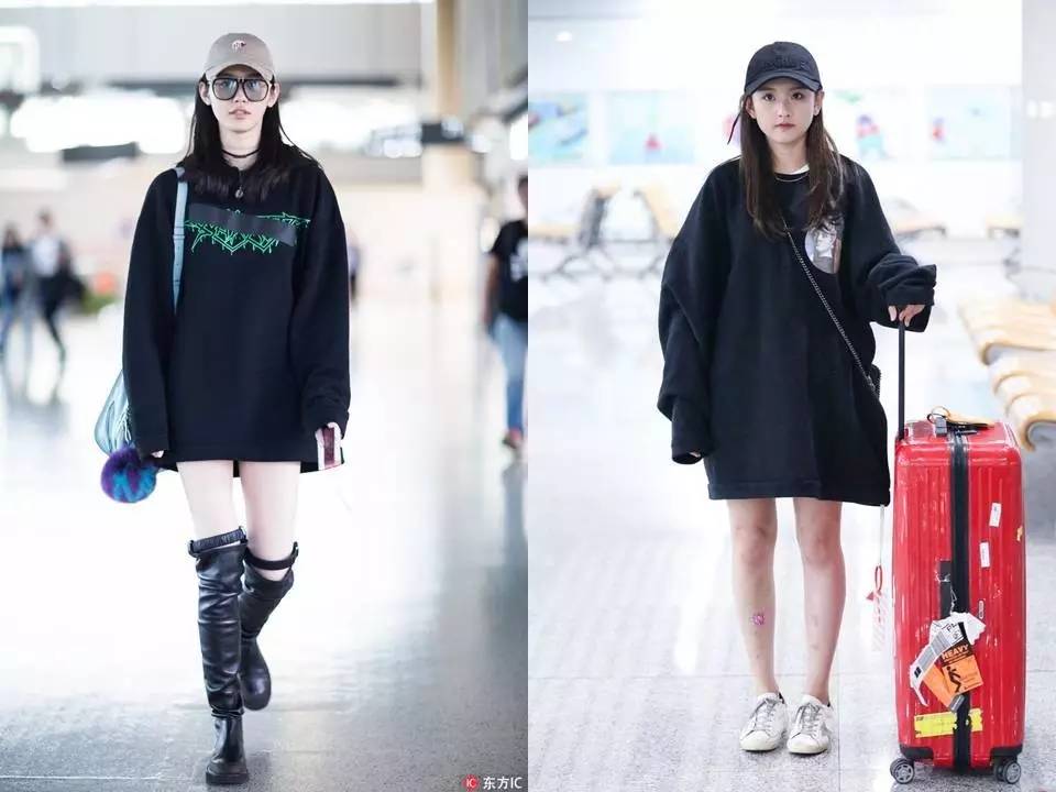 流量小花机场,流量小花们礼服