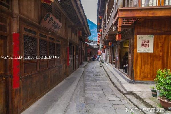 乌江百里画廊景区全景,千里乌江百里画廊古镇