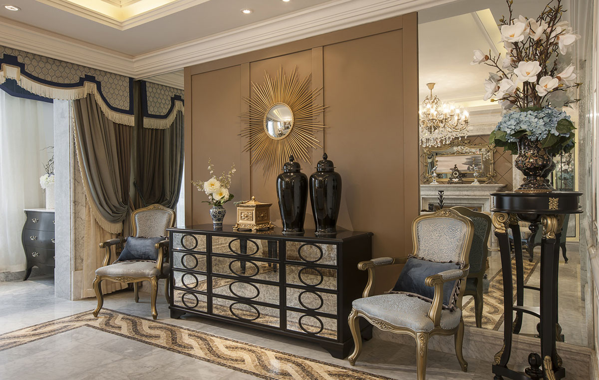 成都市城南逸家的独栋别墅,成都2020尚层装饰别墅设计展