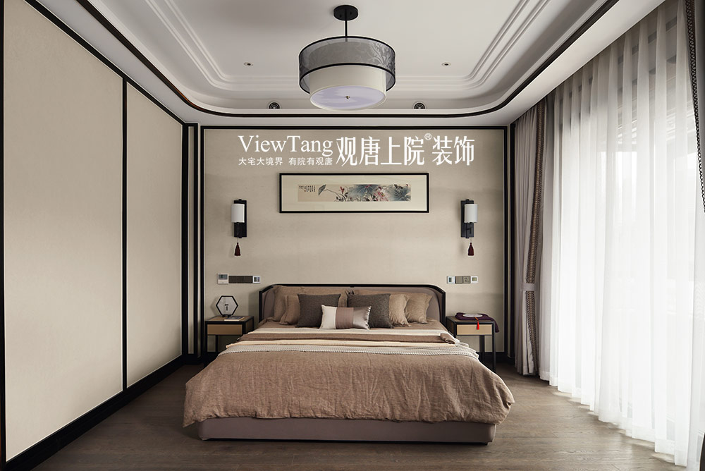 气若幽兰篆书,鹏瑞颐璟府样板房装修