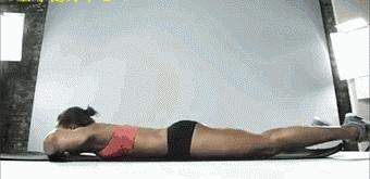 袁姗姗如何练成马甲线条,袁姗姗腹部训练动作大全