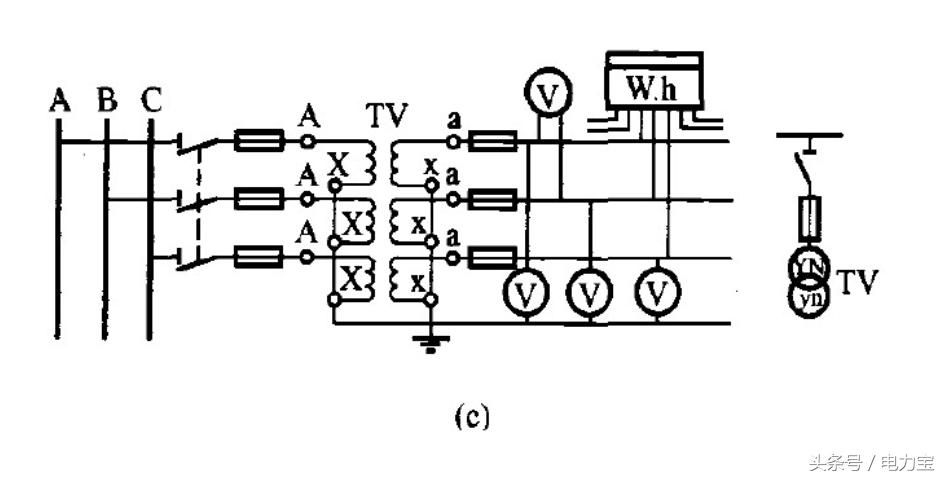 电压互感器常见的接线形式和用途,电流互感器与电压互感器英文符号