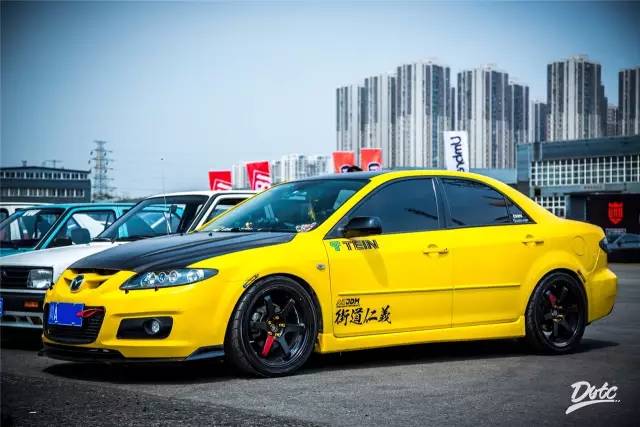 老马6合法外观改装案例,老马6改装昂克赛拉18寸轮毂