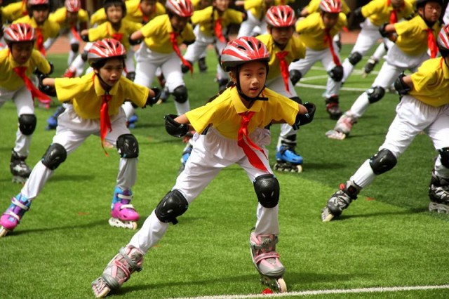 狂欢嘉年华表演,济南市中区小学春季运动会