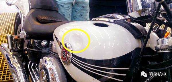摩托车油箱凹了怎么修复,摩托车油箱凹陷如何处理