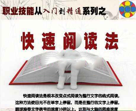 快速阅读法10秒学会,学习快速阅读法
