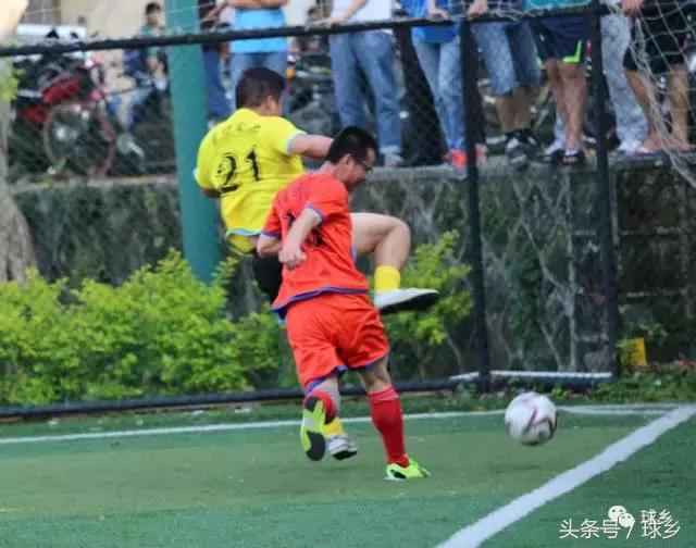 乡镇足球，两强相遇必然“酣战”