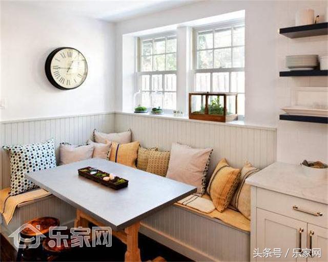 小户型客厅餐厅一体隔断加卡座,小户型卡座餐厅效果图