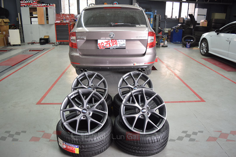 斯柯达绅士版改装轮毂,斯柯达速尊改装