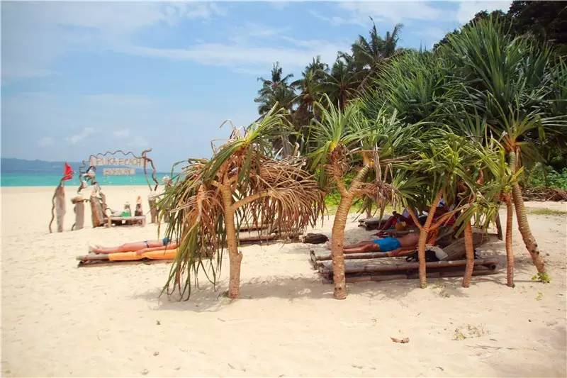 海岛自由行,睡到自然醒海边