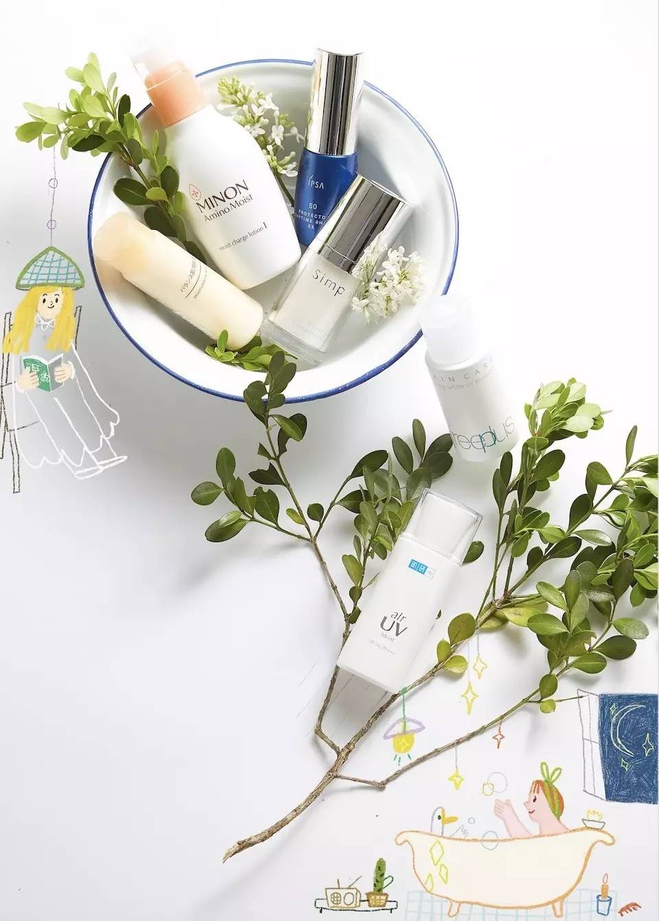 4款日常妆容推荐,日本所有女生妆容