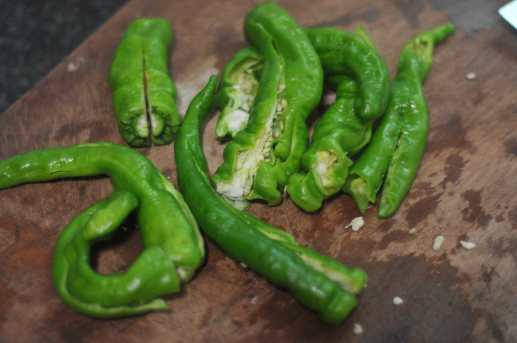 螺丝椒炒豆豉,豆豉爆螺丝椒