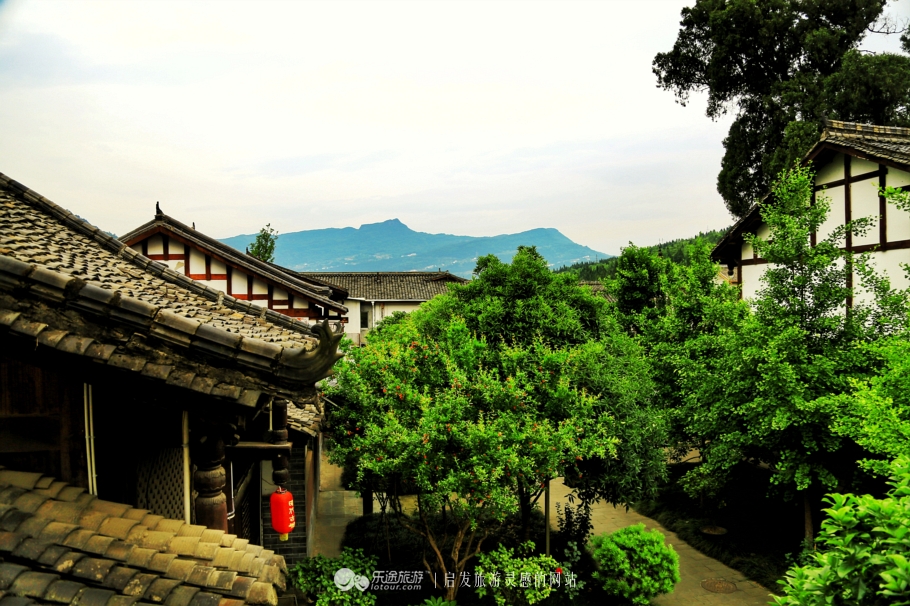 今天的昭化古城,昭化古城