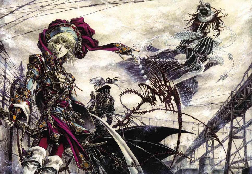 吸血鬼和圣经的图片,圣经吸血鬼画风