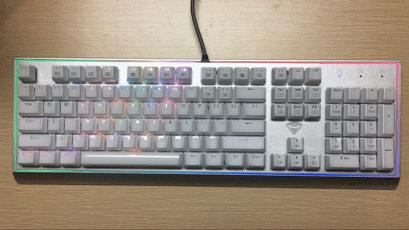 机械键盘白光版测评,cherry机械键盘推荐
