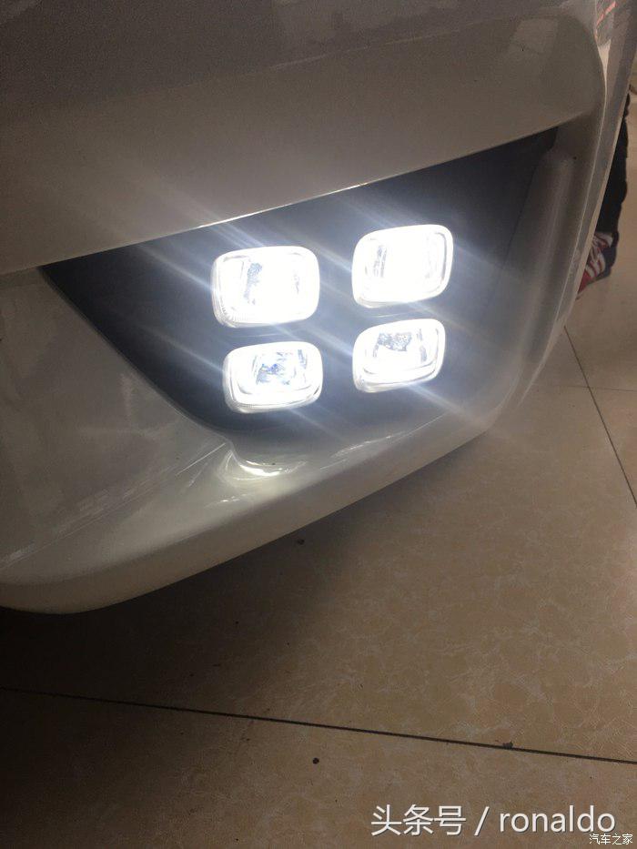 新款飞度原厂日行灯,飞度改装野马大灯套件没有日行灯
