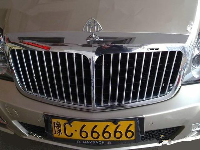 中国最牛五个车牌,全国最牛的迈巴赫