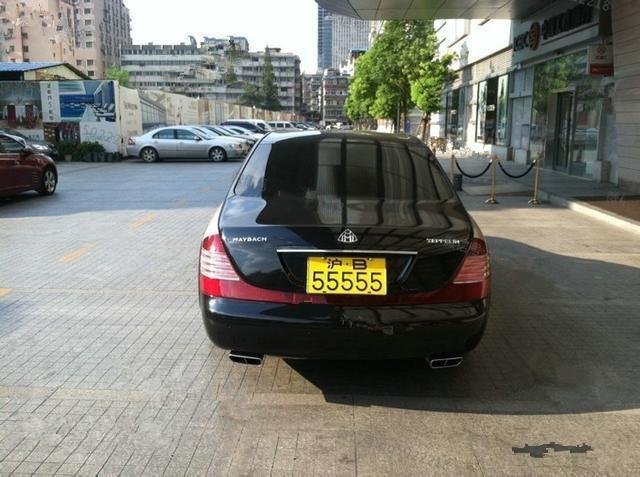 中国最牛五个车牌,全国最牛的迈巴赫