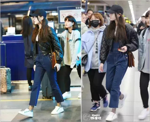 刘雯同款小个子增高松糕小白鞋,moschino刘雯杨幂